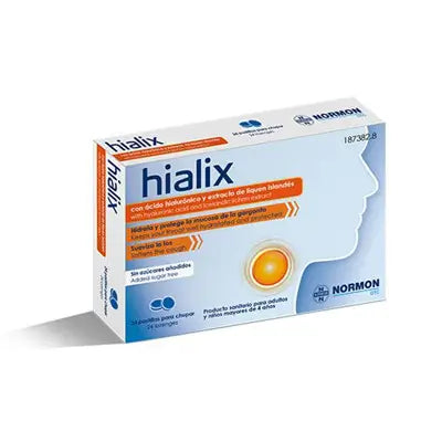 Hialix 24 Tabuletas de Sucção