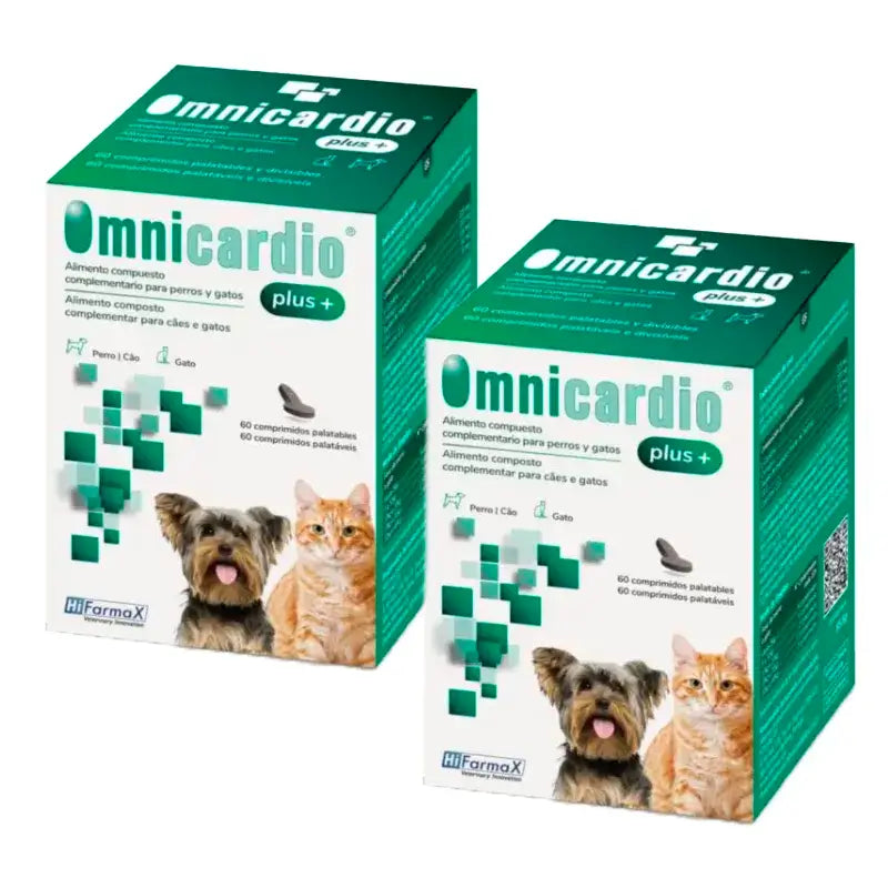 Hifarmax Omnicardio Plus, Embalagem 2 x 60 Comprimidos