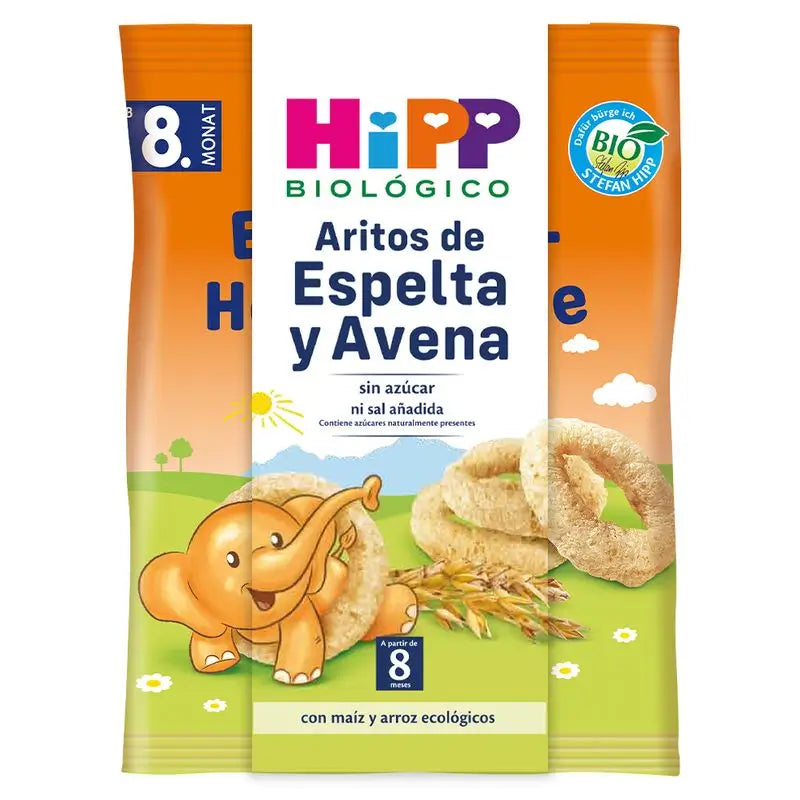 Hipp Aritos De Espelta Y Avena Bio, 30 G