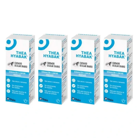 Hyabak Eye Drops Solution, 4x10 Ml