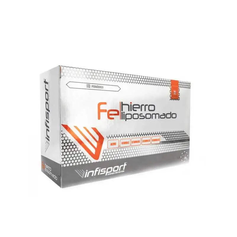 INFISPORT Fe ferro lipossoma 590 mg 60 cápsulas