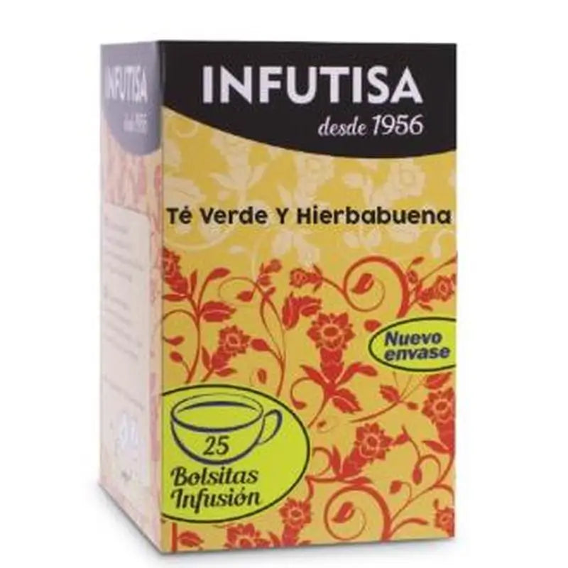 Infutisa Te Verde Con Hierbabuena Infusion 25Bolsitas