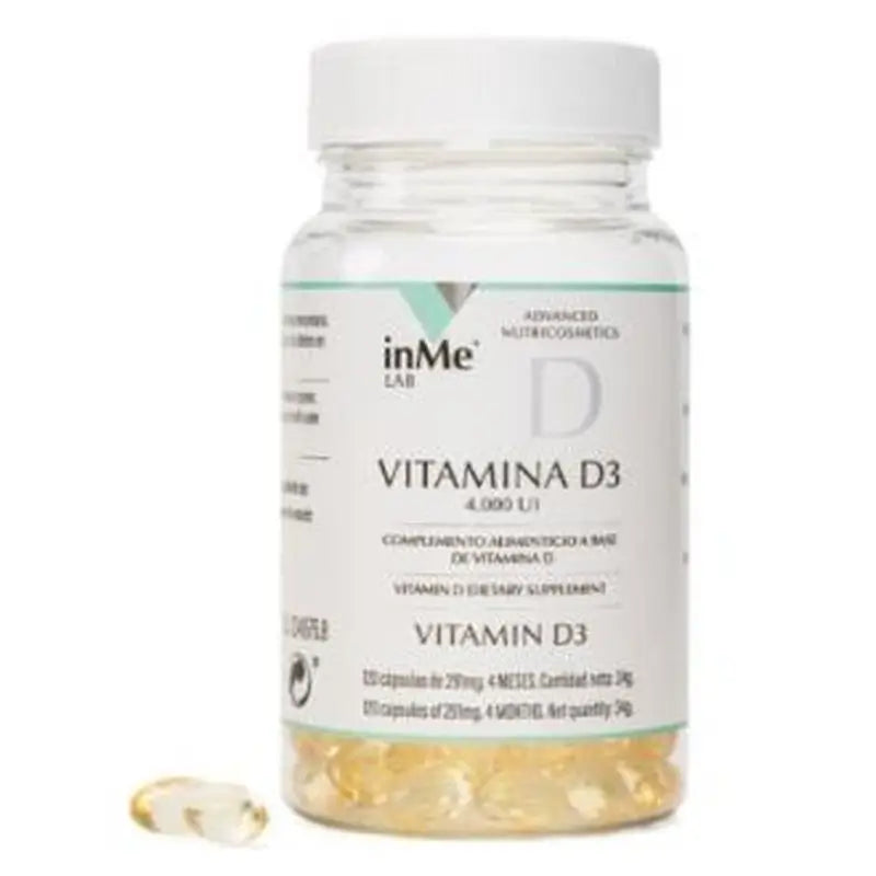 Inme Lab Vitamina D3 120 Cápsulas