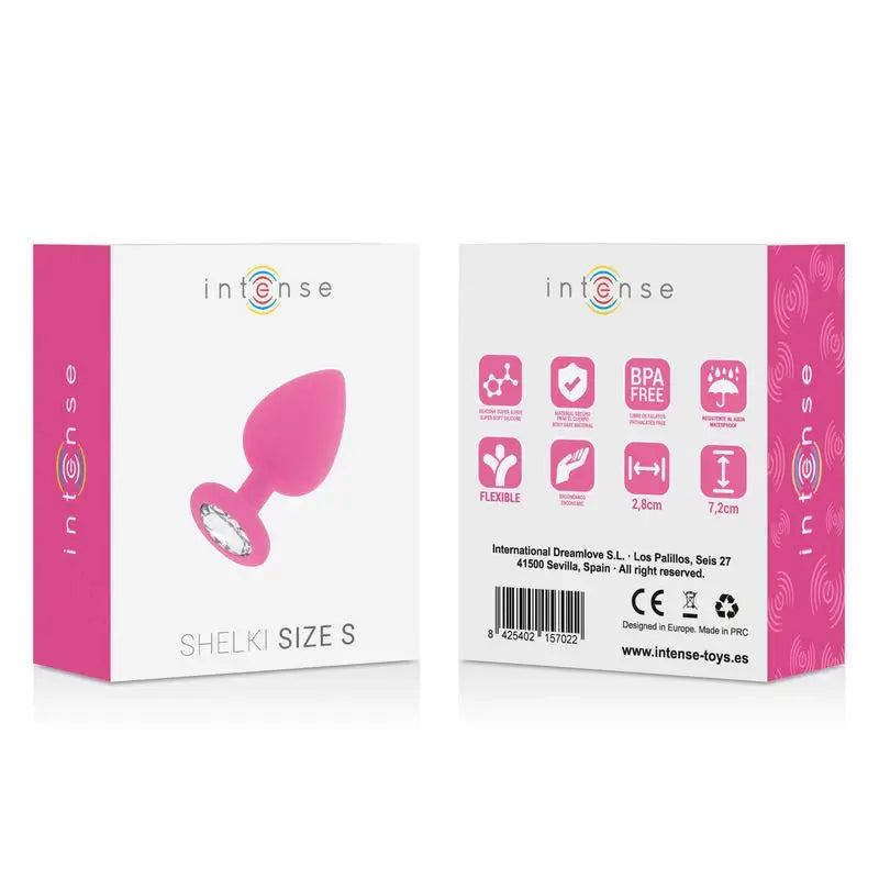 Intense Anal Toys Shelki S Plug Anal Fuchsia