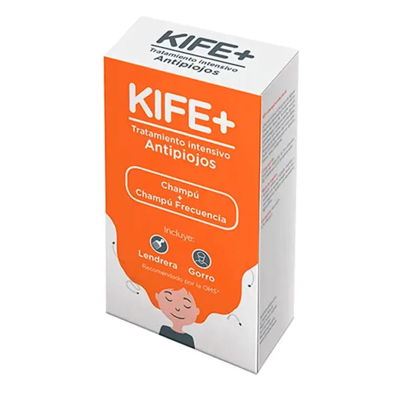 Pacote Interpharma Kife+ Champô + Kf+ Champô de Frequência, 100ml
