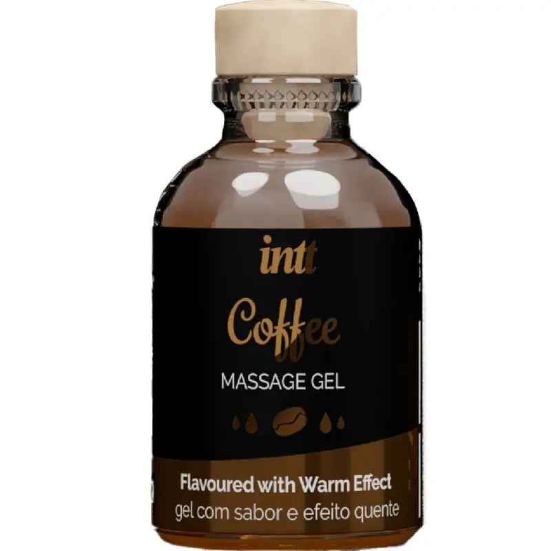 Intt Gel De Masaje Sabor A Café Efecto Calor