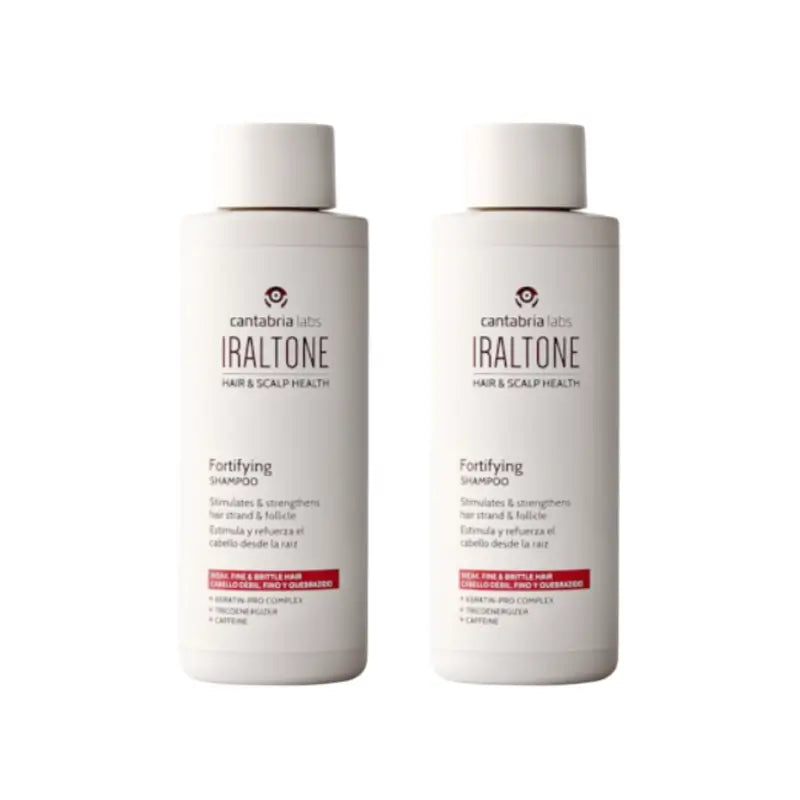 Iraltone Champô Fortificante, Pack 2 x 200 ml (Cistitone)