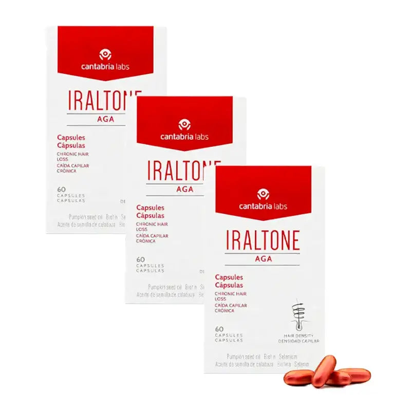 Iraltone Aga, Pack 3 x 60 cápsulas (Cistitone)