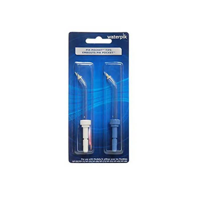 Waterpik Peça de mão eléctrica WP 7 Mouthpiece Pik Pik Pocket 2 pcs