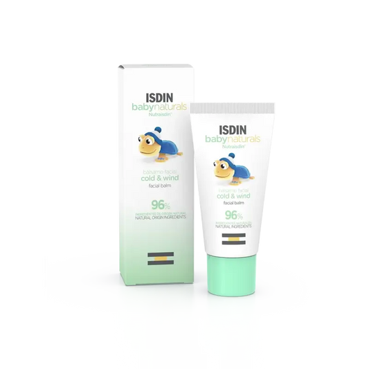 Isdin Baby Naturals Bálsamo facial para o frio e o vento, 30 ml