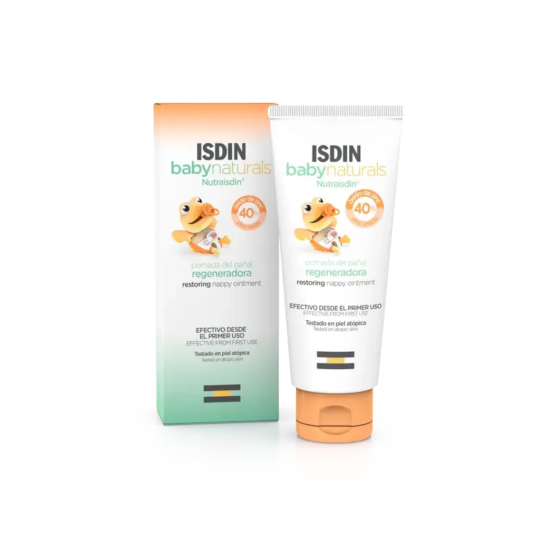 Isdin Baby Naturals Pomada Regeneradora para Fraldas 100 ml