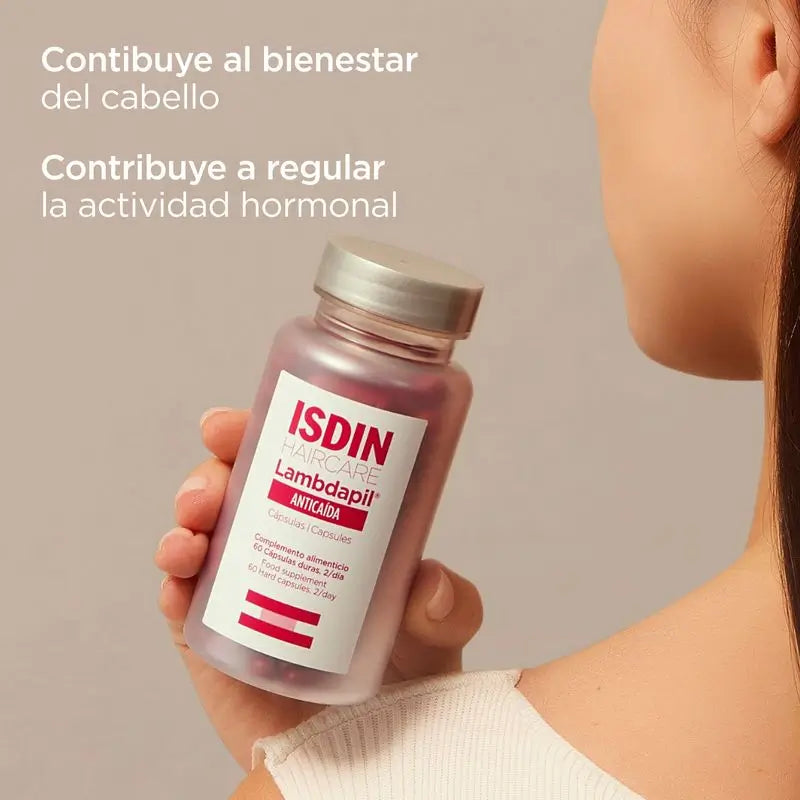 Isdin Lambdapil Anti-Queda de Cabelo 60 Cápsulas
