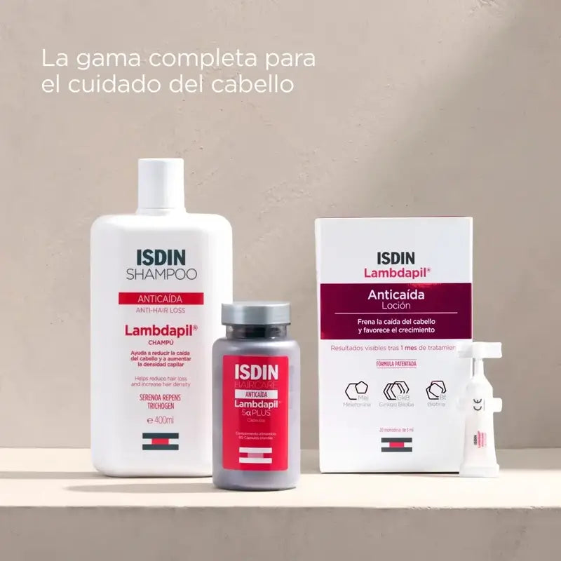 Isdin Lambdapil Champô Anti-queda de Cabelo 400 Ml