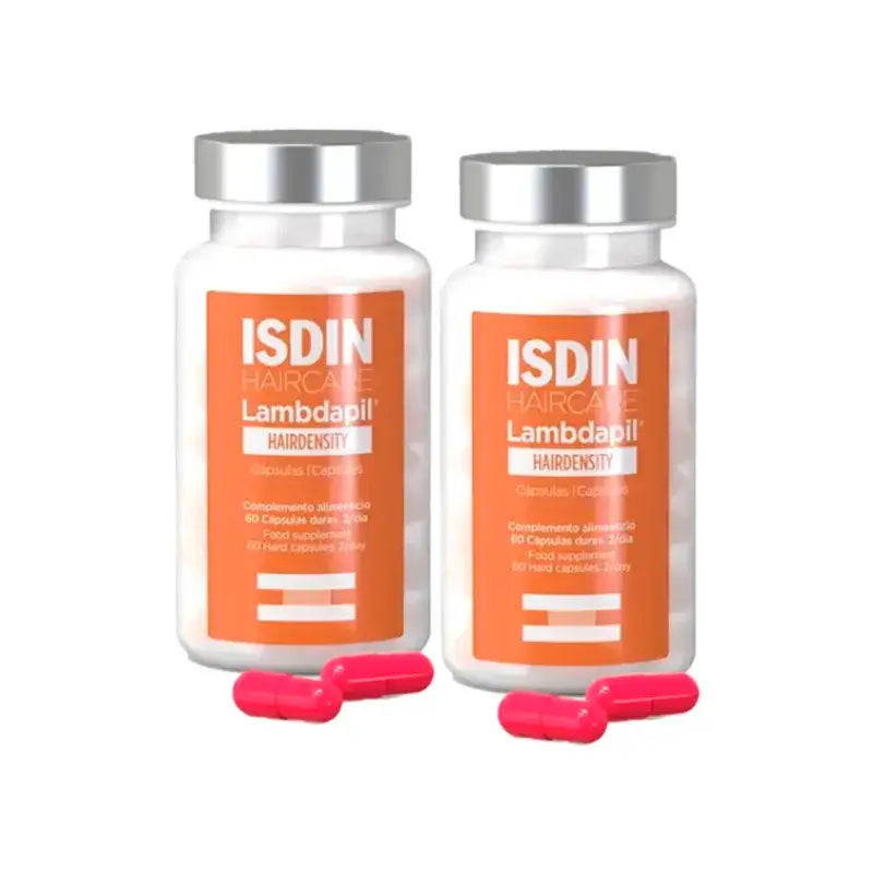 Isdin Lambdapil Hairdensity, Embalagem 2 x 180 Cápsulas