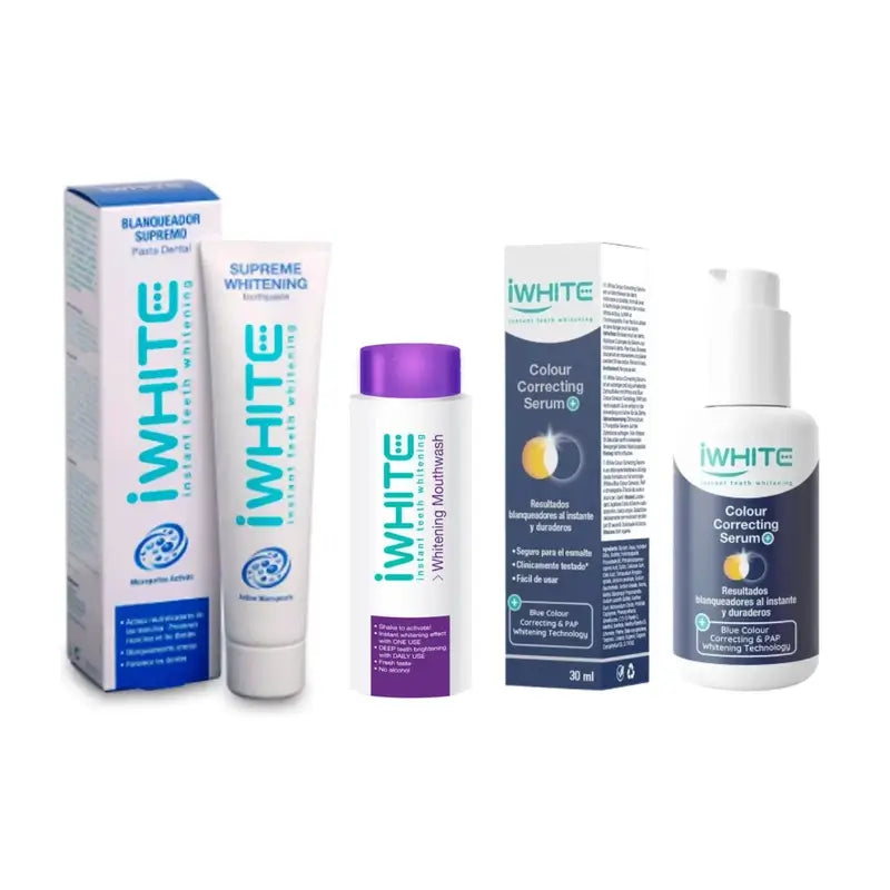 Rotina de branqueamento iWhite