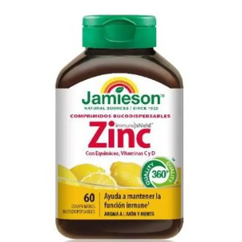 Jamieson Zinc Con Vit C Y D 60Comp.