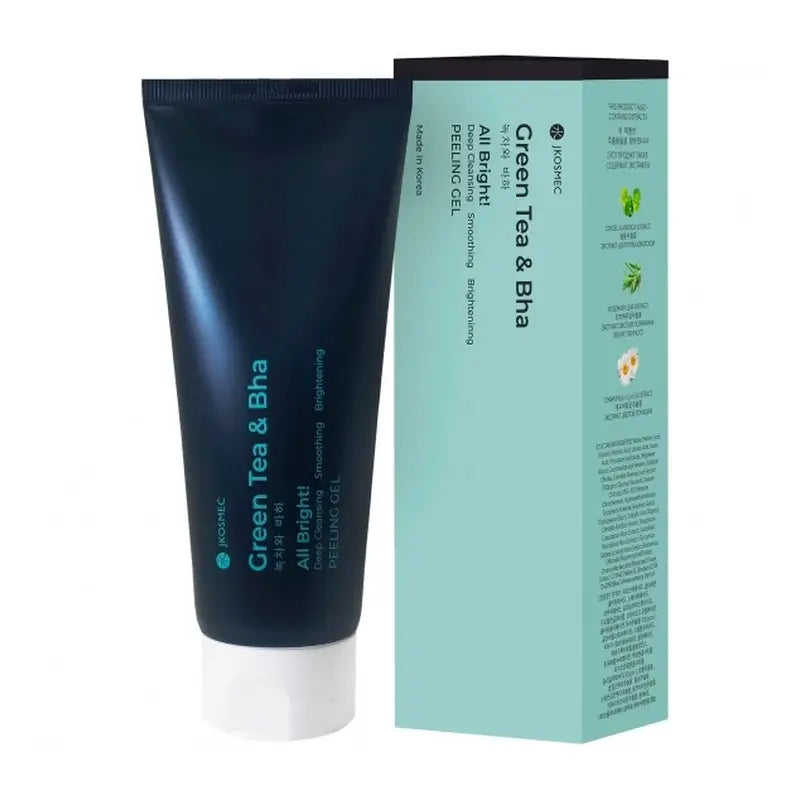Jkosmec Gel Peeling Chá Verde e Bha All Bright , 180 ml