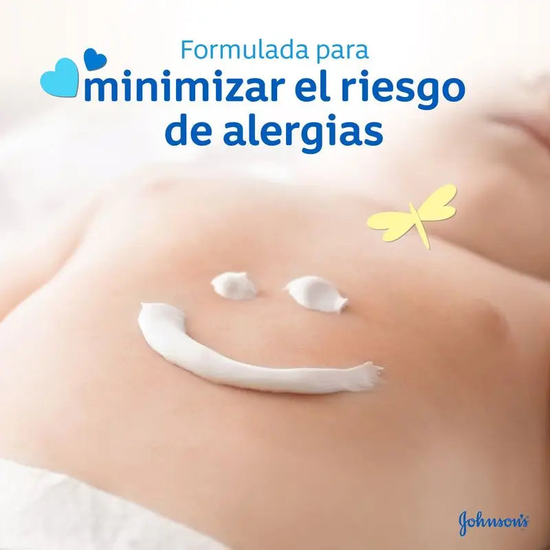 Johnson's Baby Creme Protetor para Fraldas, Pele Delicada do Bebé, 100ml