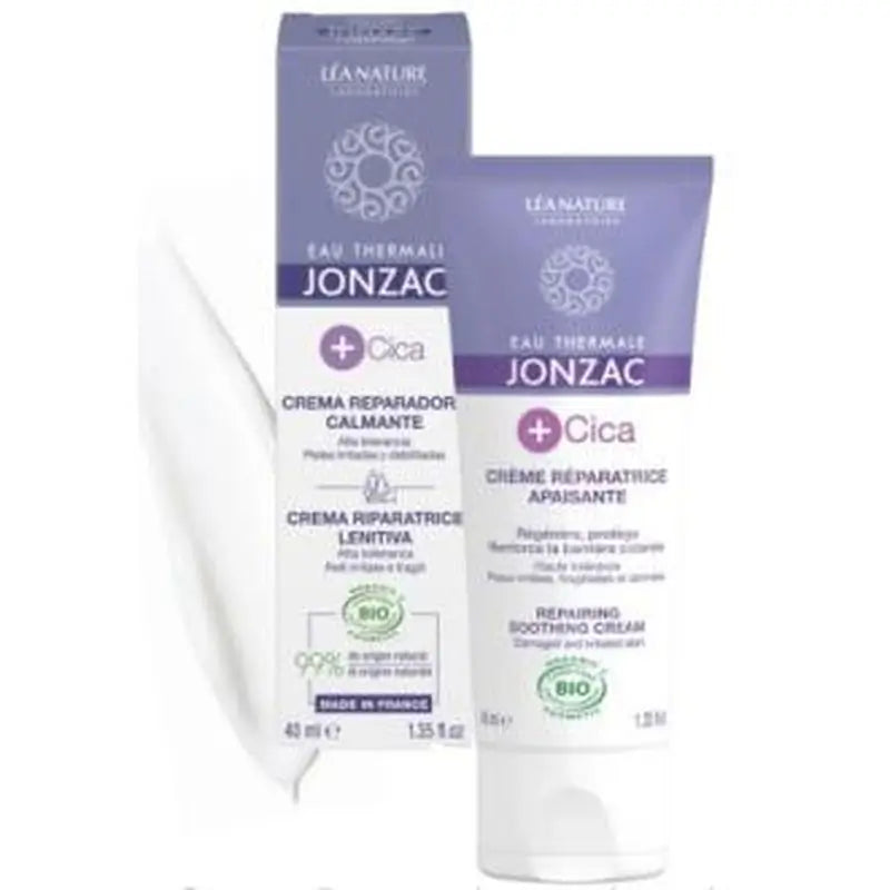 Jonzac Eco-Bio +Cica Crema Reparadora Regeneradora 40Ml. Bio
