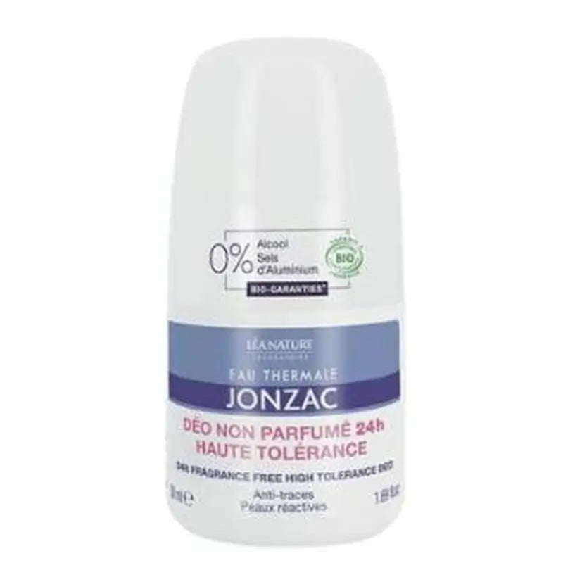 Jonzac Eco-Bio Desodorante Alta Tolerancia Sin Perfume Roll-On 50