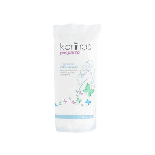 KARINAS POSTPARTO COMPRESAS TOCOLOGICAS 10 U