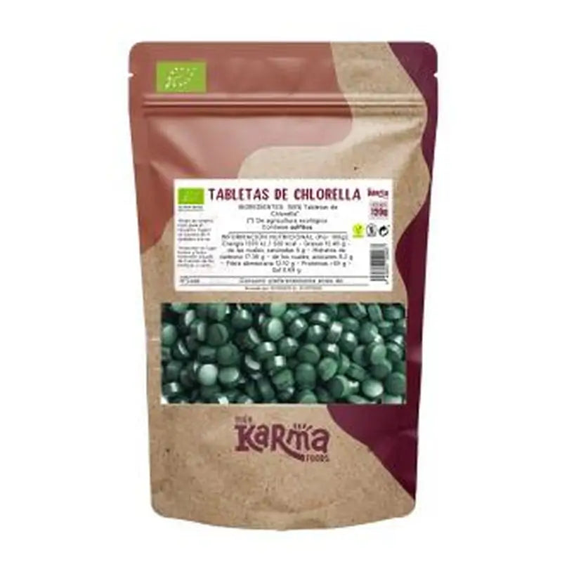 Karma Chlorella 300 Comprimidos Eco Sg Vegan
