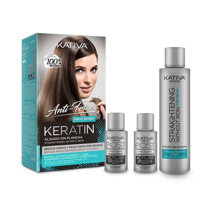 Kativa Keratin Straightening Without Iron Xpert Repair , 1 embalagem