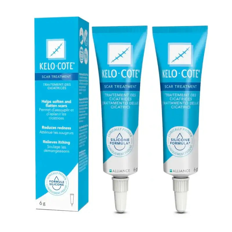 Kelo-Cote® Gel, Embalagem 2 x 6 Gr