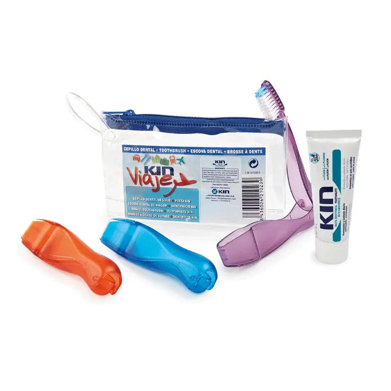KIN Cepillo Viaje + Pasta 25 ml (18 uds)