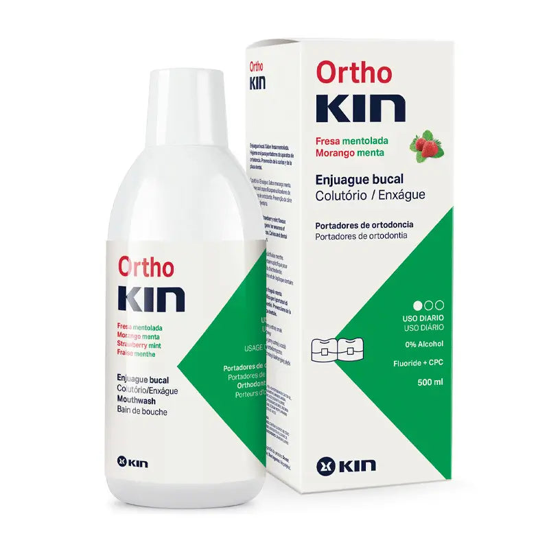 KIN OrthoKin Fresa/Mentol. Enj.500Ml
