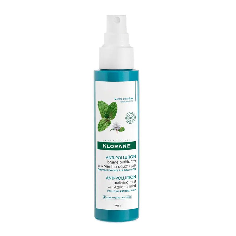 Névoa purificadora de menta aquática Klorane 100 ml