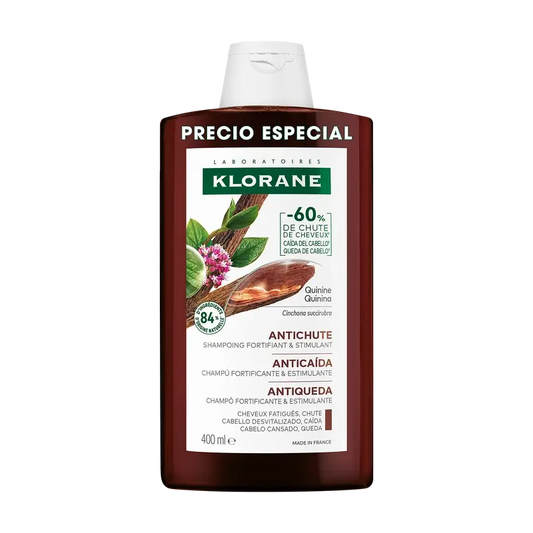 Klorane Organic Quinine & Edelweiss Shampoo, 400 ml