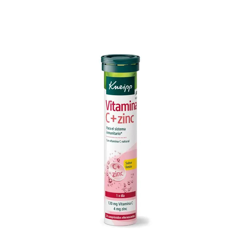 Kneipp Vitamina C + Zinco , 20 cápsulas