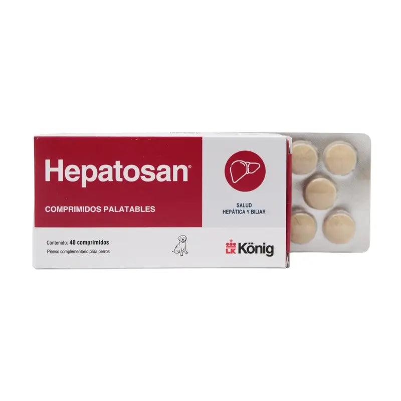 König Hepatosan 40 comprimidos