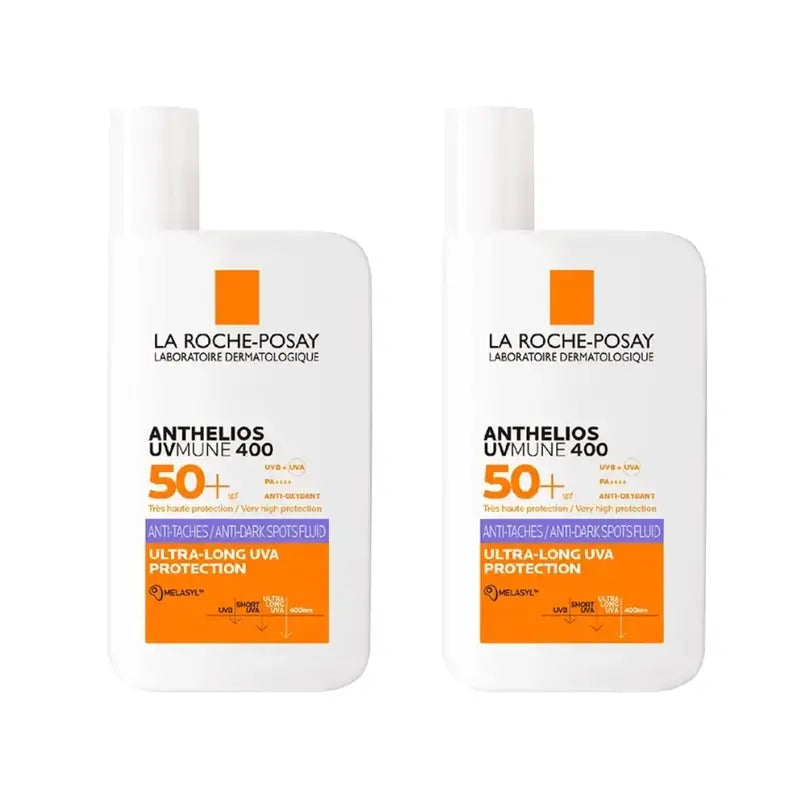 La Roche Posay Uvmune 400 Fluido Anti-Blemish Spf50+ , 2X50 Ml