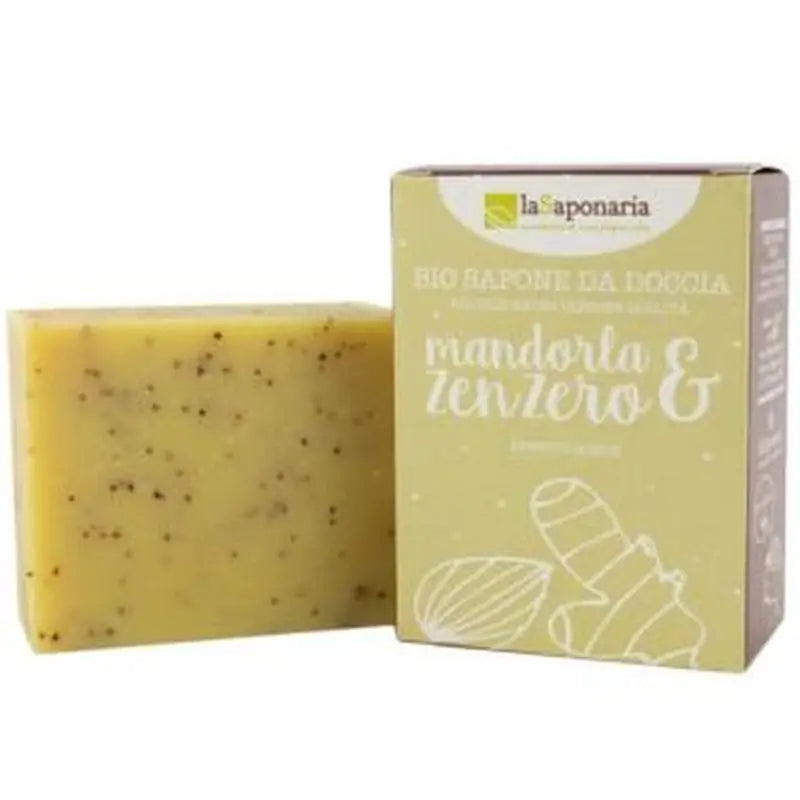 La Saponaria Jabon En Pastilla Almendra Y Jengibre 100Gr.