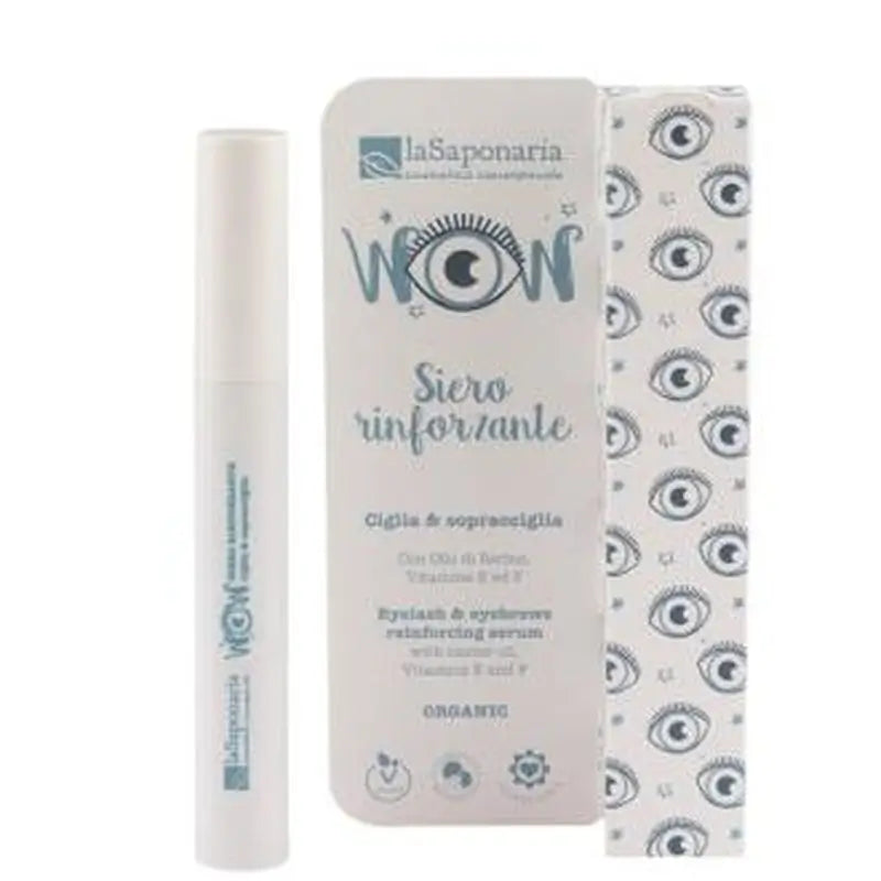 La Saponaria Serum Wow Fortalecedor Pestañas Y Cejas 10Ml.