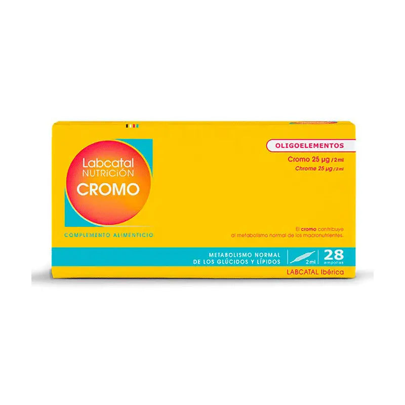 Crómio Labcatal 28 Ampolas