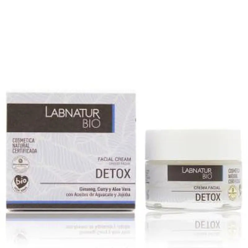 Labnatur Bio Crema Facial Detox Aguacate Jojoba Ginseng 50M Bio