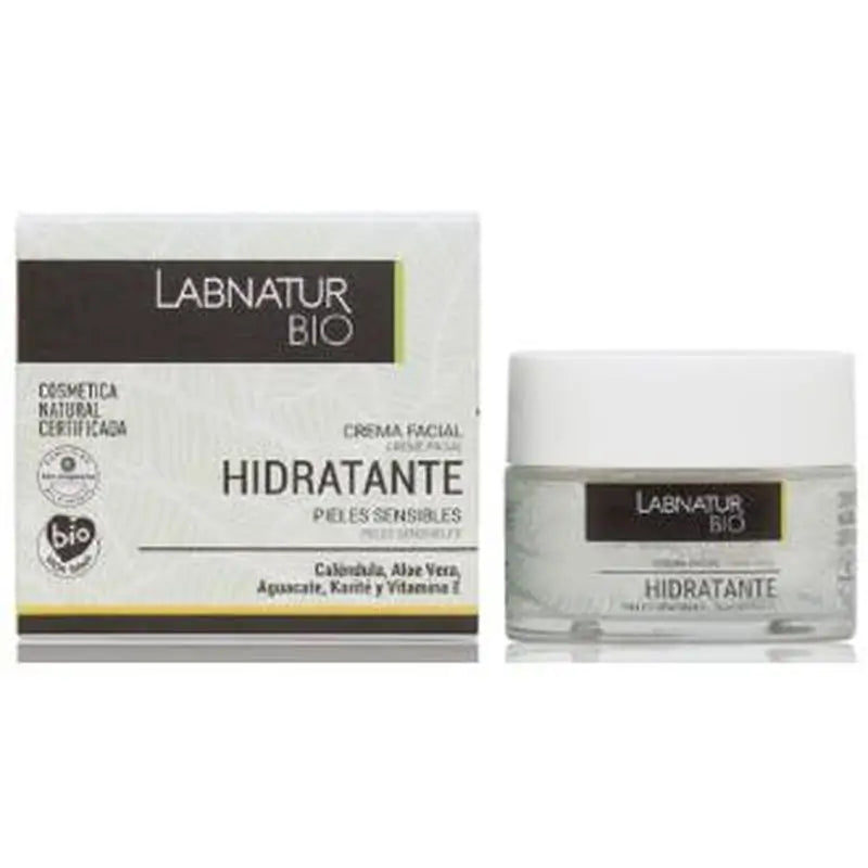 Labnatur Bio Crema Facial Hidratante Pieles Sensibles 50Ml. Bio