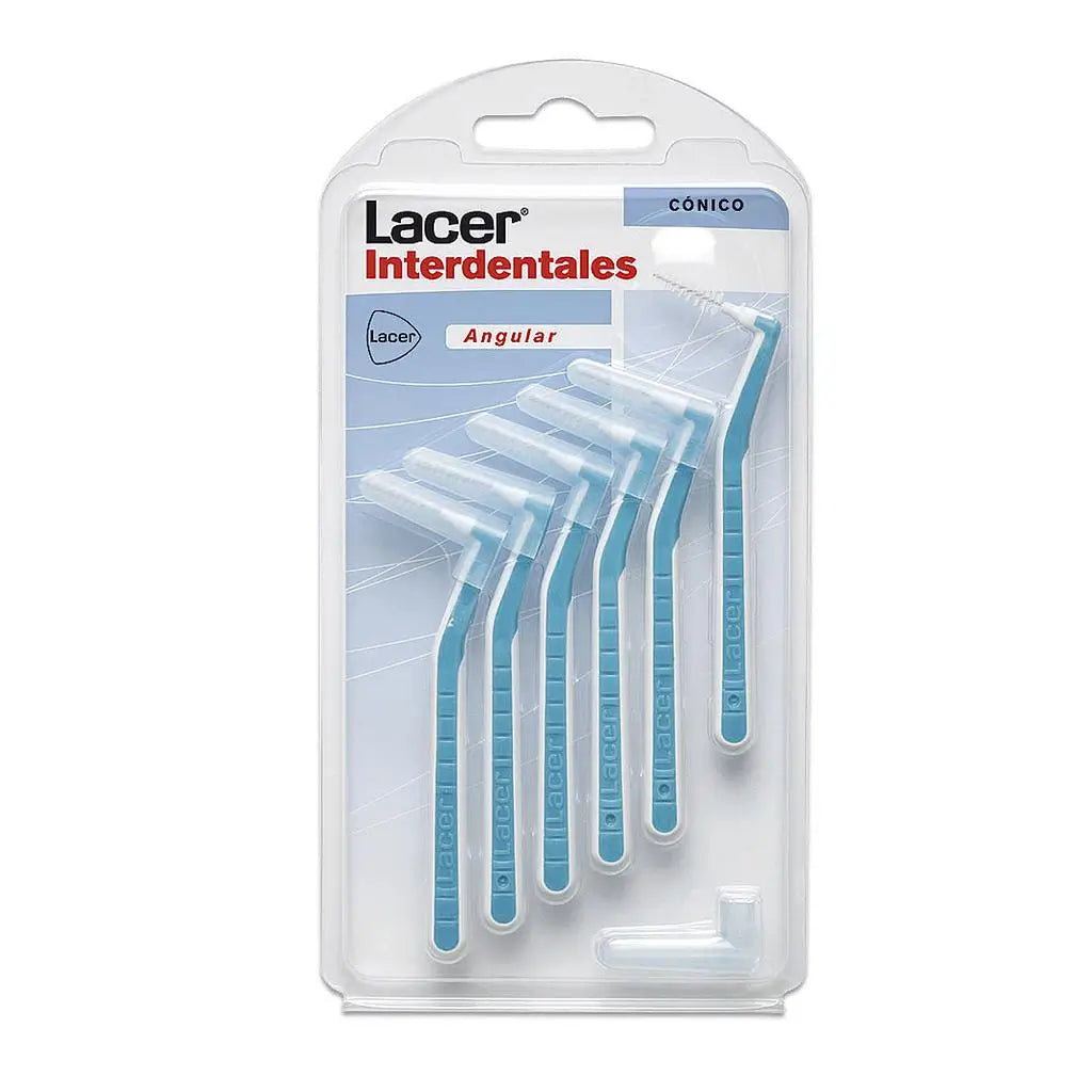 LACER Escova Interdental Escova Cônica Angular 6 unidades