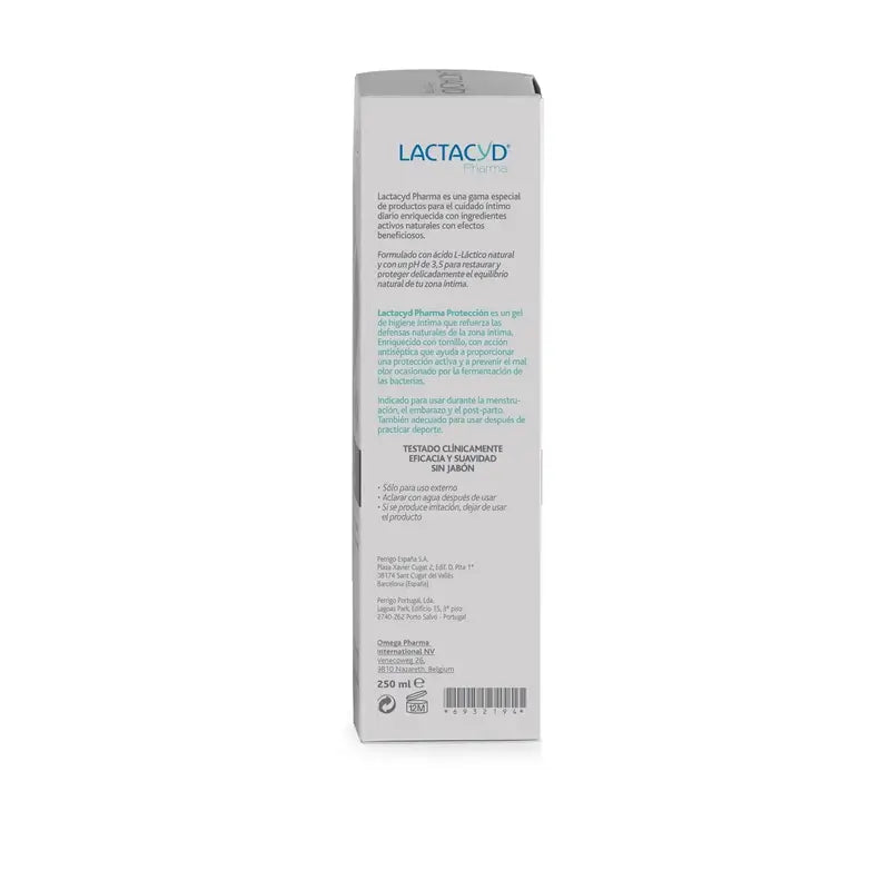 PROTECÇÃO FARMACÊUTICA LACTACYD