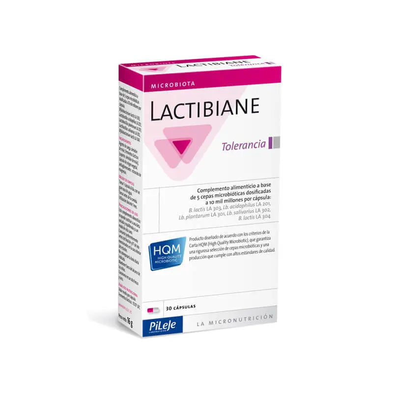 Lactibiane Tolerance 30 Caps Pileje