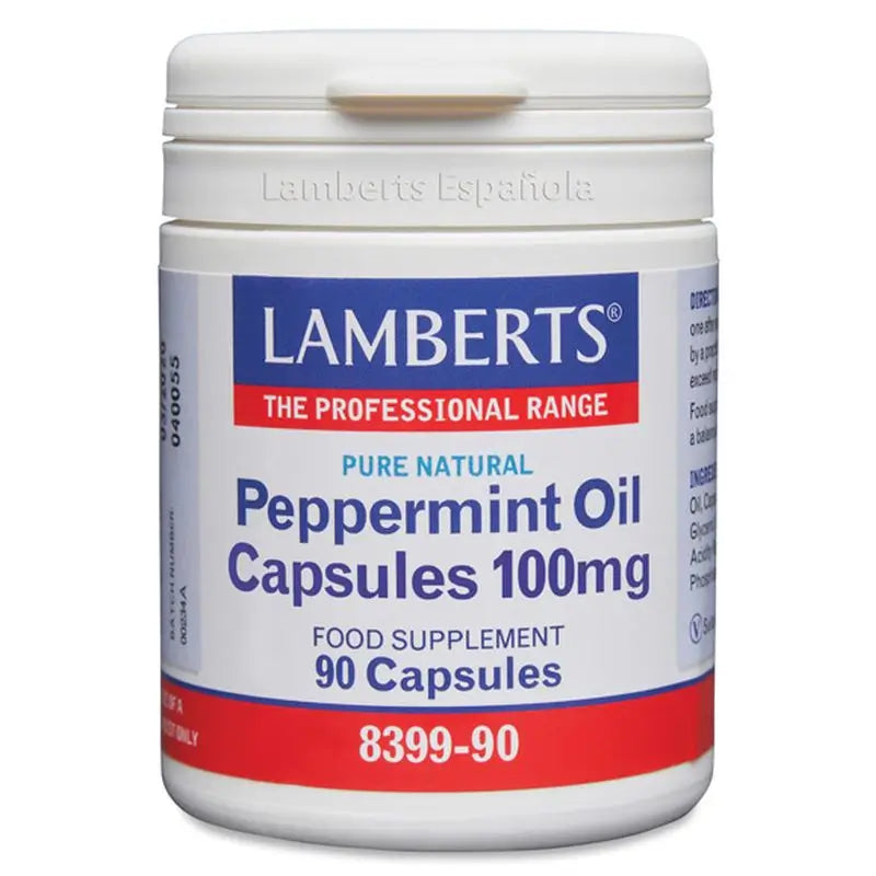 Lamberts Aceite De Menta 100 Mg , 90 cápsulas