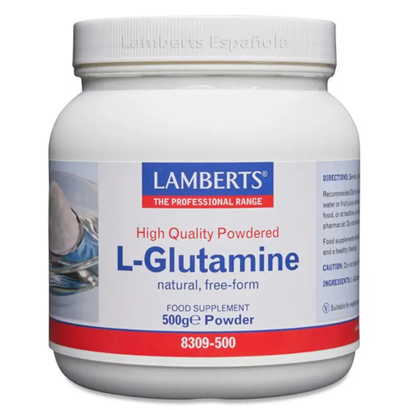 Lamberts L-Glutamina En Polvo , 500 gr
