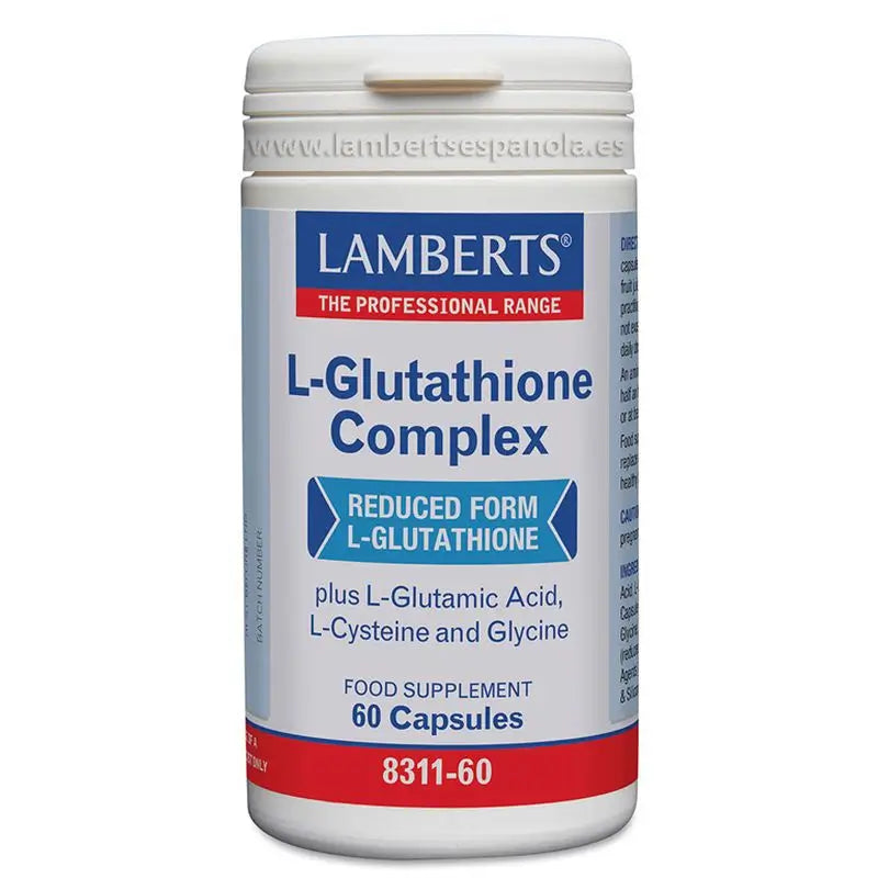 Lamberts L-Glutationa Complex , 60 cápsulas