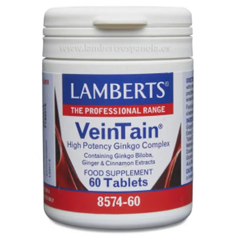 Lamberts Vein Tain , 60 cápsulas