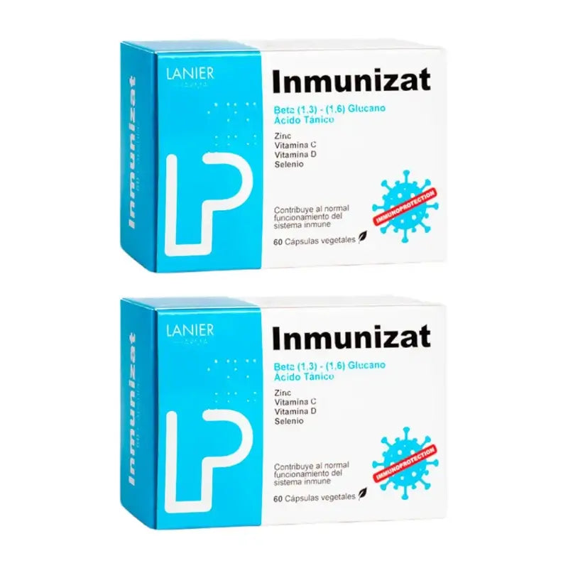 Lanier Pharma Inmunizat Suplemento Alimentar , 2X60 Cápsulas Vegetais