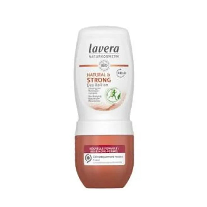 Lavera Strong & Natural Desodorante 48H Roll-On 50Ml.