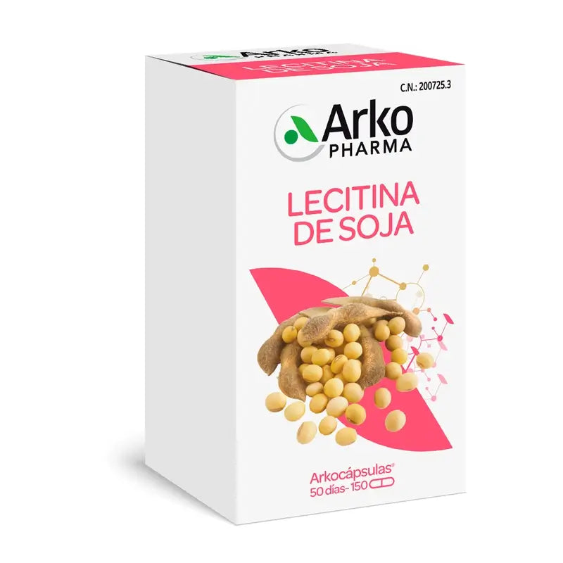 Arkocápsulas Soya Lecithin 150 Cápsulas Arkopharma